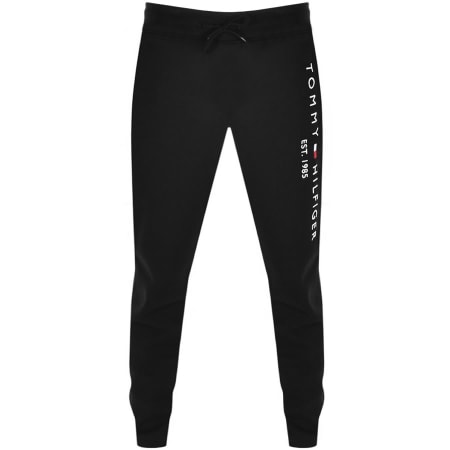 Product Image for Tommy Hilfiger Logo Jogging Bottoms Black