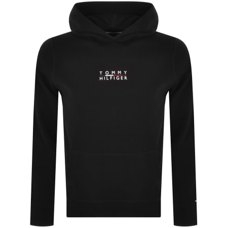 Product Image for Tommy Hilfiger Logo Hoodie Black