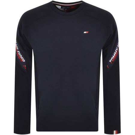 Product Image for Tommy Hilfiger Sport Logo Sweatshirt Navy