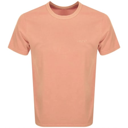 Product Image for Levis Logo Crew Neck T Shirt Orange