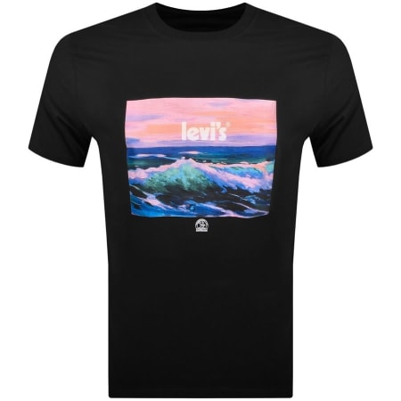 Product Image for Levis Logo Crew Neck T Shirt Black