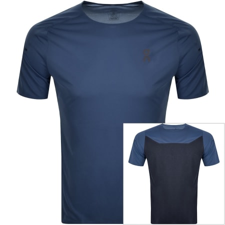 Product Image for On Running Performance T Shirt Navy