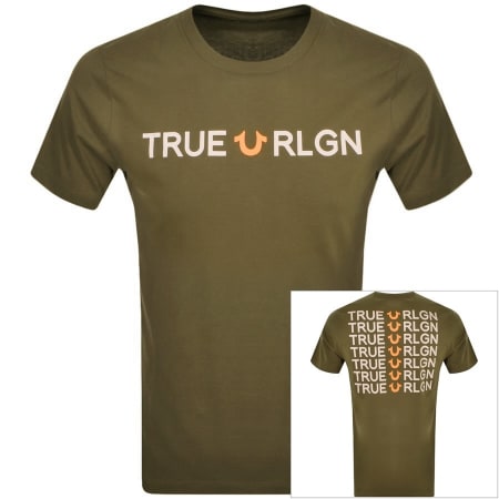 Product Image for True Religion Bit Logo T Shirt Green
