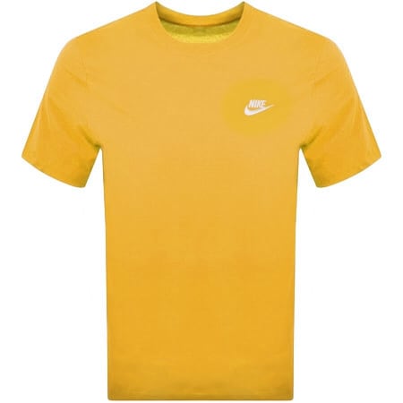 Product Image for Nike Crew Neck Club T Shirt Yellow