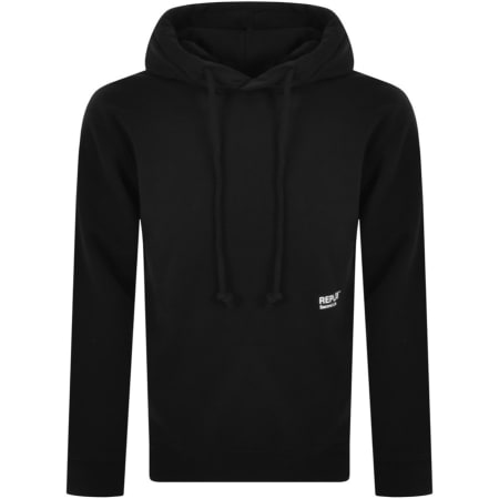 Product Image for Replay Logo Hoodie Black