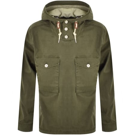 Product Image for Pretty Green Denim Smock Jacket Khaki