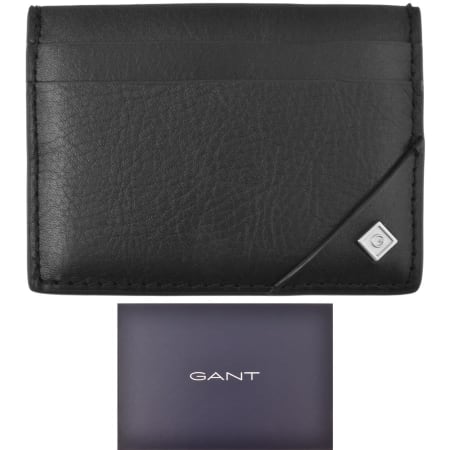 Product Image for Gant Leather Card Holder Black