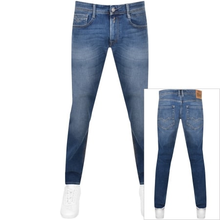 Product Image for Replay Comfort Fit Rocco Light Wash Jeans Blue