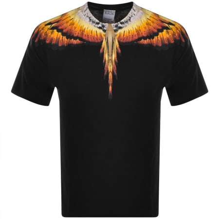 Product Image for Marcelo Burlon Solfolk Wings T Shirt Black