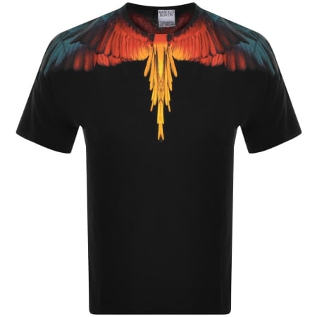 Product Image for Marcelo Burlon Icon Wings T Shirt Black