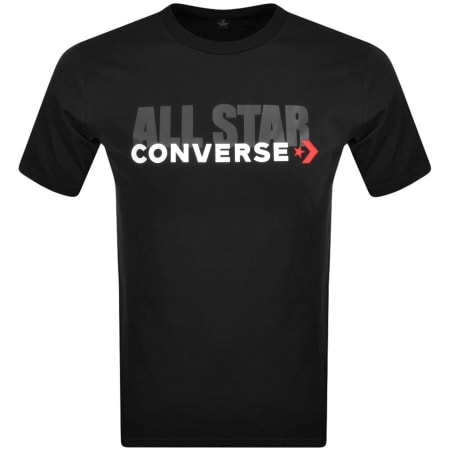 Product Image for Converse Chuck All Star Logo T Shirt Black