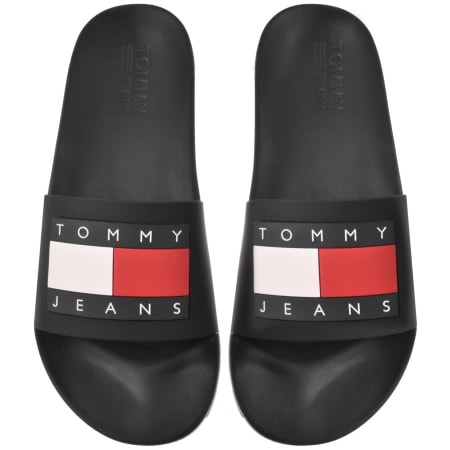 Product Image for Tommy Jeans Flag Pool Sliders Black