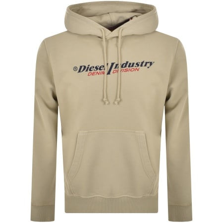 Product Image for Diesel S Ginn Logo Hoodie Beige