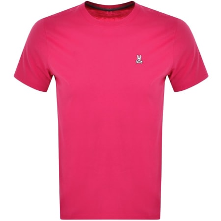 Product Image for Psycho Bunny Classic Crew Neck T Shirt Pink