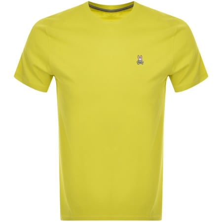 Product Image for Psycho Bunny Classic Crew Neck T Shirt Yellow