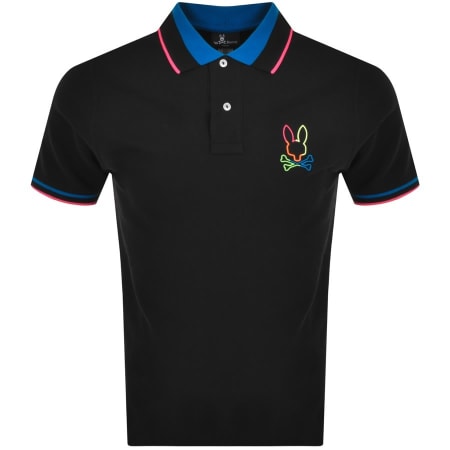 Product Image for Psycho Bunny Leo Polo T Shirt Black