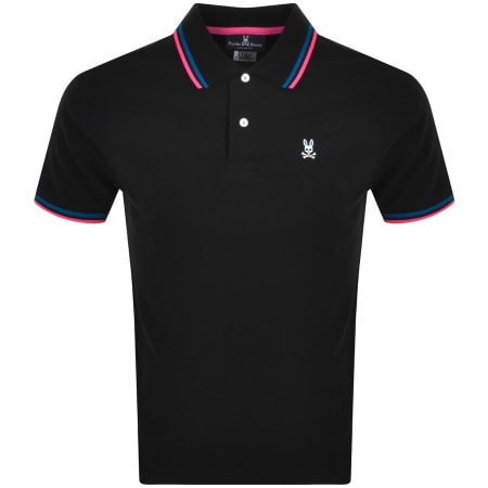 Product Image for Psycho Bunny Lincoln Polo T Shirt Black