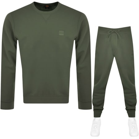 Product Image for BOSS Westart 1 Tracksuit Green