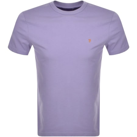 Product Image for Farah Vintage Danny Short Sleeved T Shirt Lilac