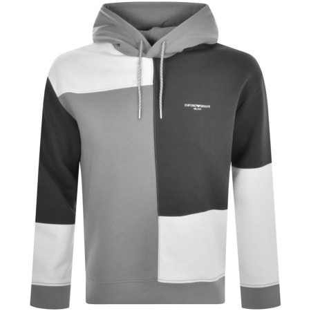 Product Image for Emporio Armani Logo Hoodie Grey