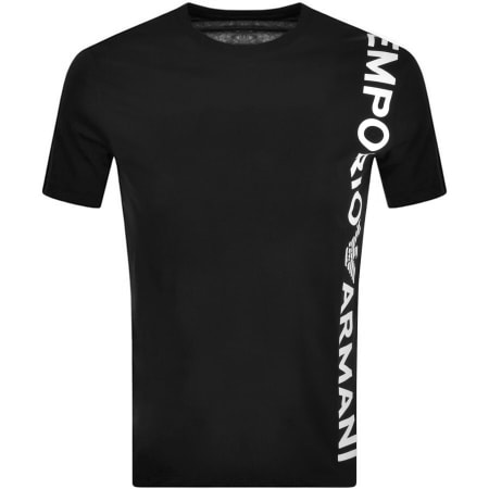 Product Image for Emporio Armani Lounge Crew Neck T Shirt Black
