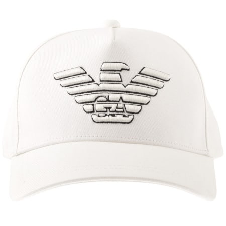 Product Image for Emporio Armani Baseball Logo Cap White
