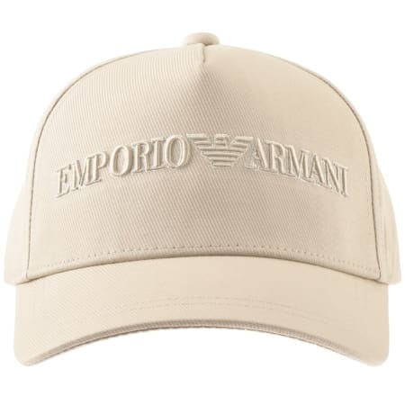Product Image for Emporio Armani Baseball Logo Cap Beige
