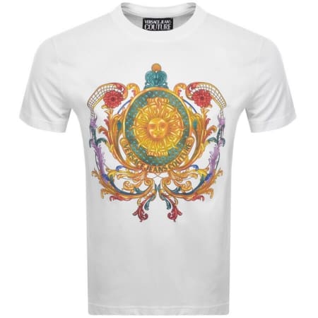 Product Image for Versace Jeans Couture Logo T Shirt White