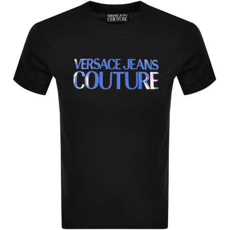 Product Image for Versace Jeans Couture Logo T Shirt Black