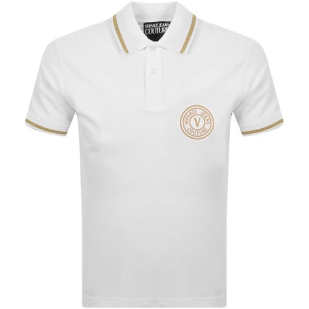 Product Image for Versace Jeans Couture Polo T Shirt White