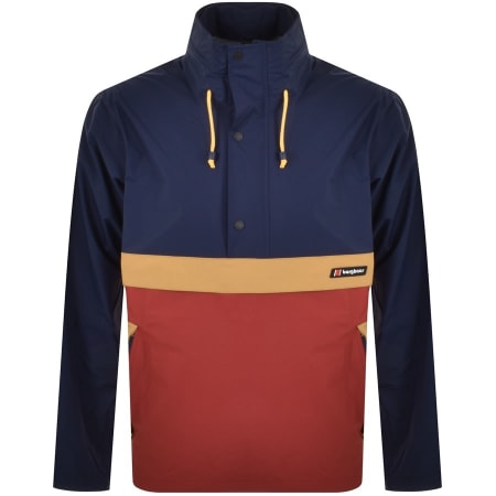 Product Image for Berghaus Half Zip Ski Shell Jacket Navy