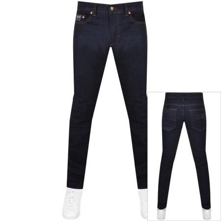 Product Image for Versace Jeans Couture Dark Wash Jeans Navy