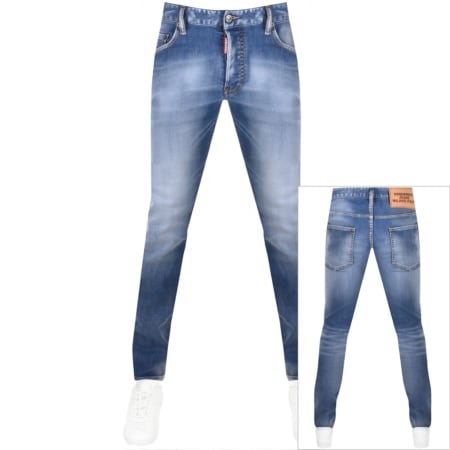 Product Image for DSQUARED2 Super Twinky Light Wash Jeans Blue