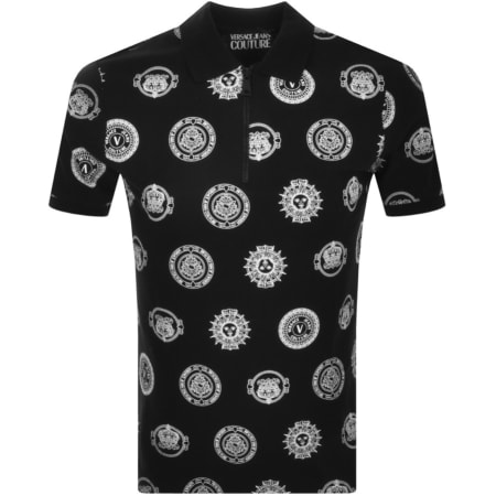 Product Image for Versace Jeans Couture Polo T Shirt Black