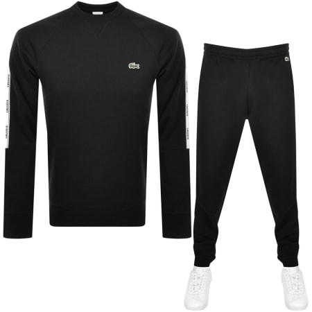 Product Image for Lacoste Crew Neck Tracksuit Black