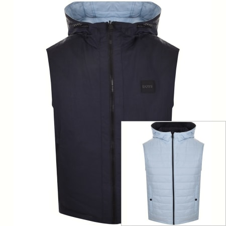 Product Image for BOSS Camilo Reversible Gilet Navy