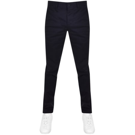 Product Image for Lacoste Slim Fit Logo Chinos Navy