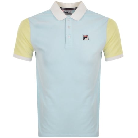 Product Image for Fila Vintage Gramme Polo T Shirt Blue