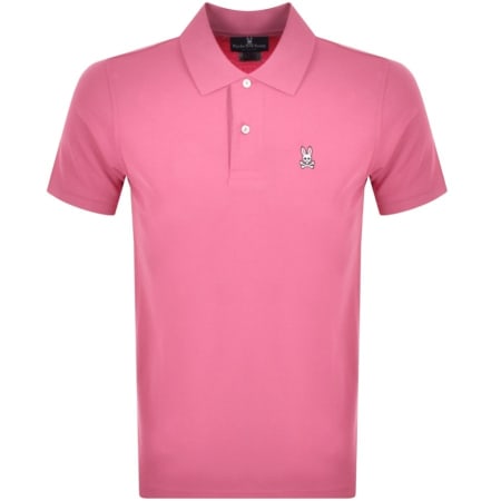 Product Image for Psycho Bunny Classic Polo T Shirt Pink