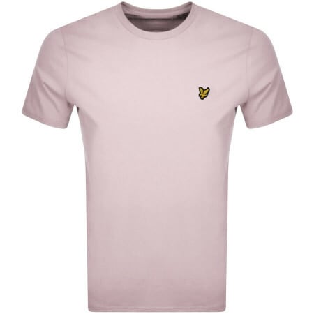 Product Image for Lyle And Scott Crew Neck T Shirt Pink