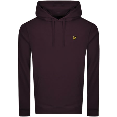 Product Image for Lyle And Scott Pullover Hoodie Burgundy