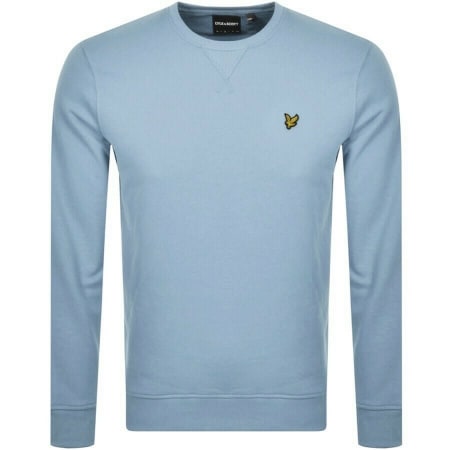 Product Image for Lyle And Scott Crew Neck Sweatshirt Blue