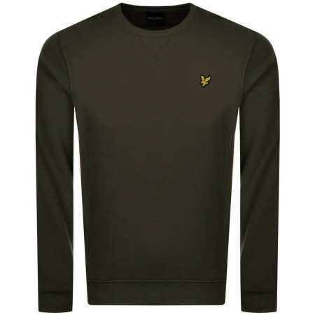 Product Image for Lyle And Scott Crew Neck Sweatshirt Green