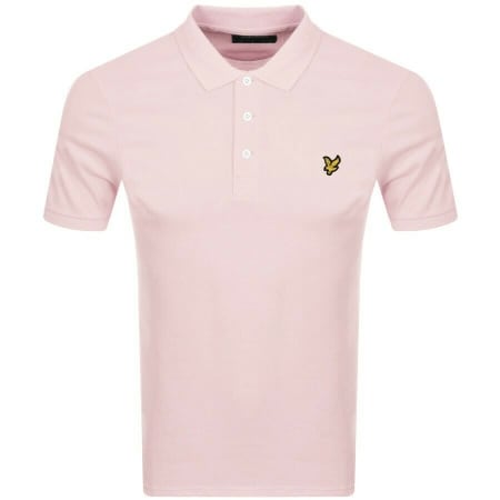Product Image for Lyle And Scott Short Sleeved Polo T Shirt Pink