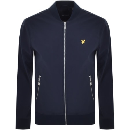 Product Image for Lyle And Scott Shell Bomber Jacket Navy