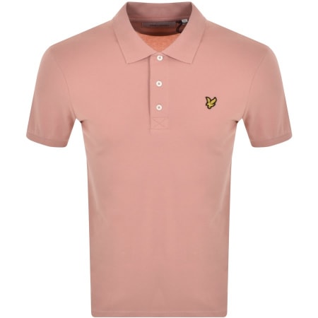 Product Image for Lyle And Scott Short Sleeved Polo T Shirt Pink