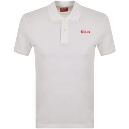 Product Image for Diesel T Smith Polo T Shirt White
