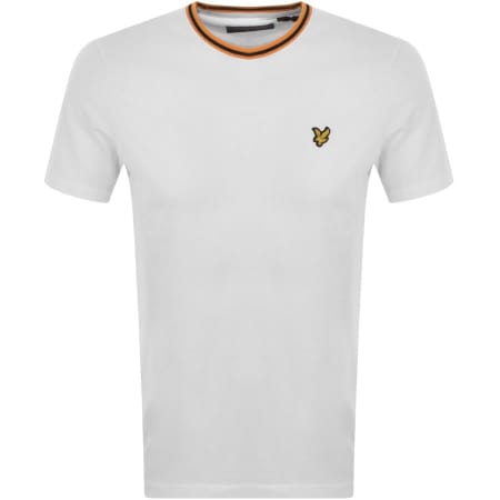 Product Image for Lyle And Scott Tipped T Shirt White