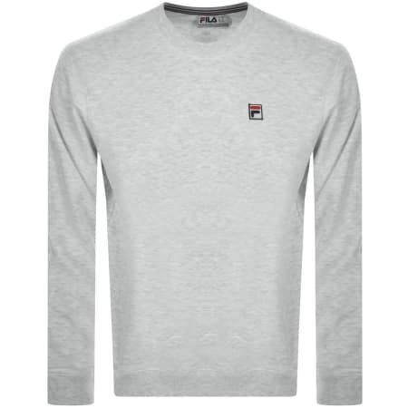Product Image for Fila Vintage Benta Half Zip Sweatshirt Grey