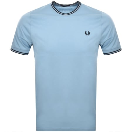 Product Image for Fred Perry Twin Tipped T Shirt Blue